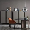 Armadio Profile in nichel nero