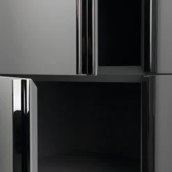 Armadio Profile in nichel nero