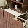 Arsenale Armadio in pelle beige