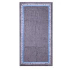 Asciugamano da spiaggia grigio-blu