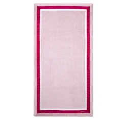 Asciugamano da spiaggia rosa