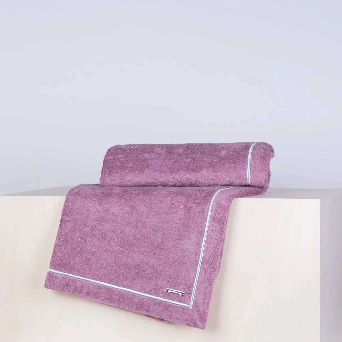 Asciugamano da spiaggia rosa scuro