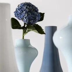 AS 15 Vaso Iris Opalino Liscio Blu