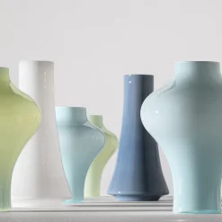 AS 16 Vaso Opalino Liscio Celeste