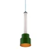B'Anthology N. 5 Lampada a sospensione in foglia verde e oro