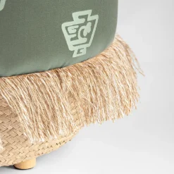 Base per cesto e pouf in tessuto Alchimia Caldon di Gio Ponti