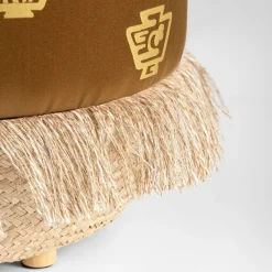 Base per cesto e pouf in tessuto Alchimia di Gio Ponti