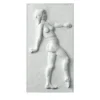 Bassorilievo Danzatrice in Marmo di Carrara