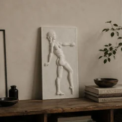 Bassorilievo Danzatrice in Marmo di Carrara
