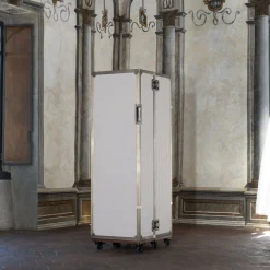 Baule Armadio di Lusso Milano in Mogano
