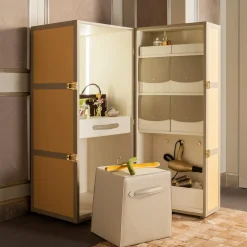Baule Giulietta giallo e beige