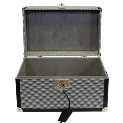 Baule piccolo Optical Nero Notte