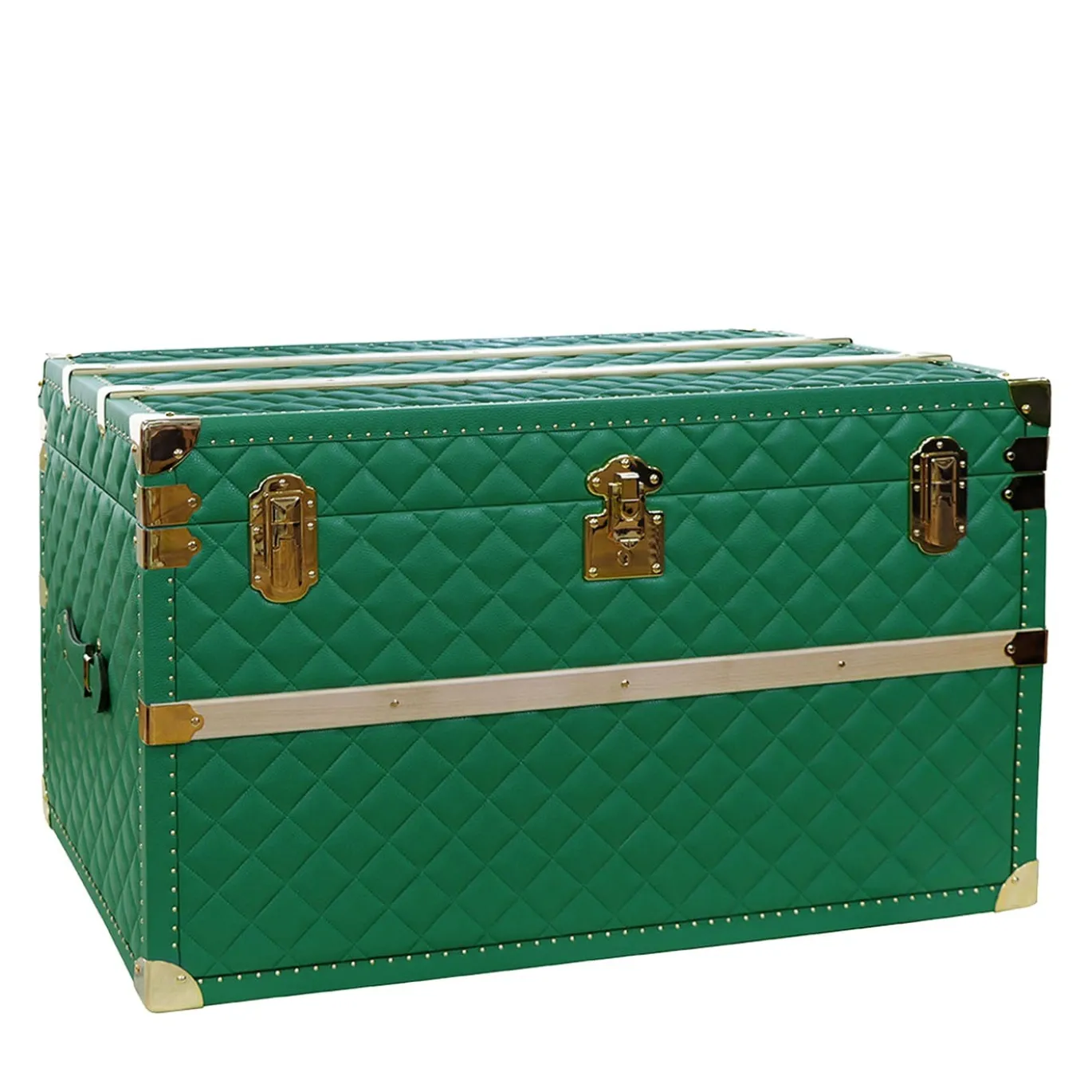 Baule Reale in Pelle Verde