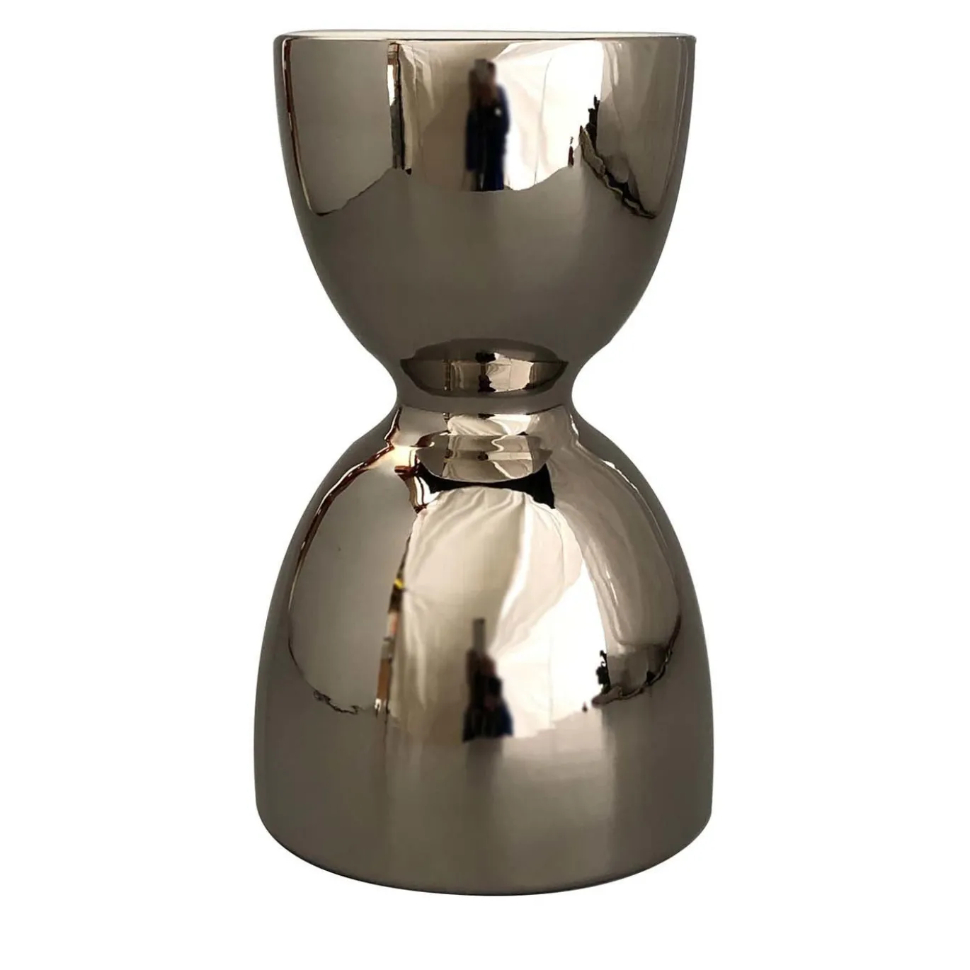 Bell Jigger Palladium Vaso per fiori in terracotta