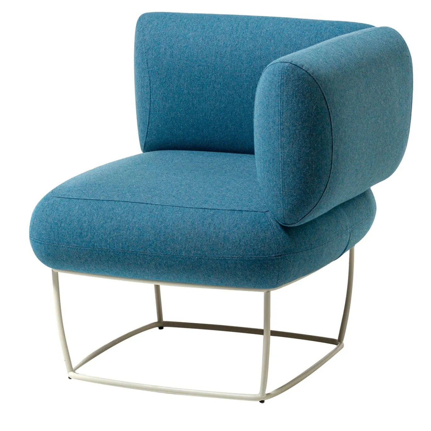 Bernard Poltroncina angolare blu chiaro