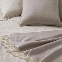 Biella60 Coperta grigio tortora