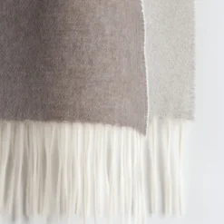 Biella60 Coperta grigio tortora