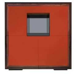 Bob 6 Mobile bar rosso