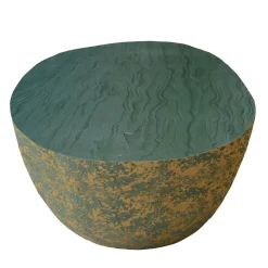 BonBon Tavolino irregolare dorato e verde #1
