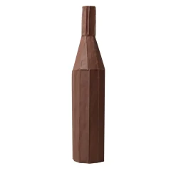 Bottiglia Decorativa Corteccia C10/Terracotta scura