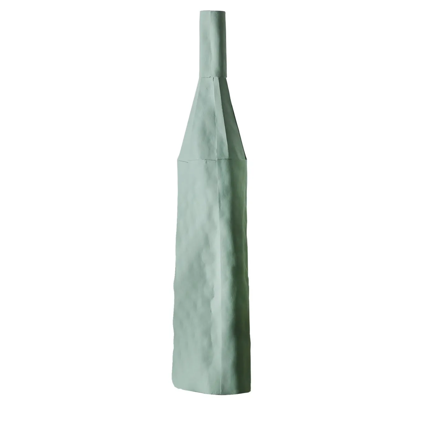 Bottiglia Decorativa LISCIA D2/Verde Azzurro chiaro