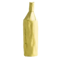 Bottiglia Decorativa Liscia D11/Giallo cedro