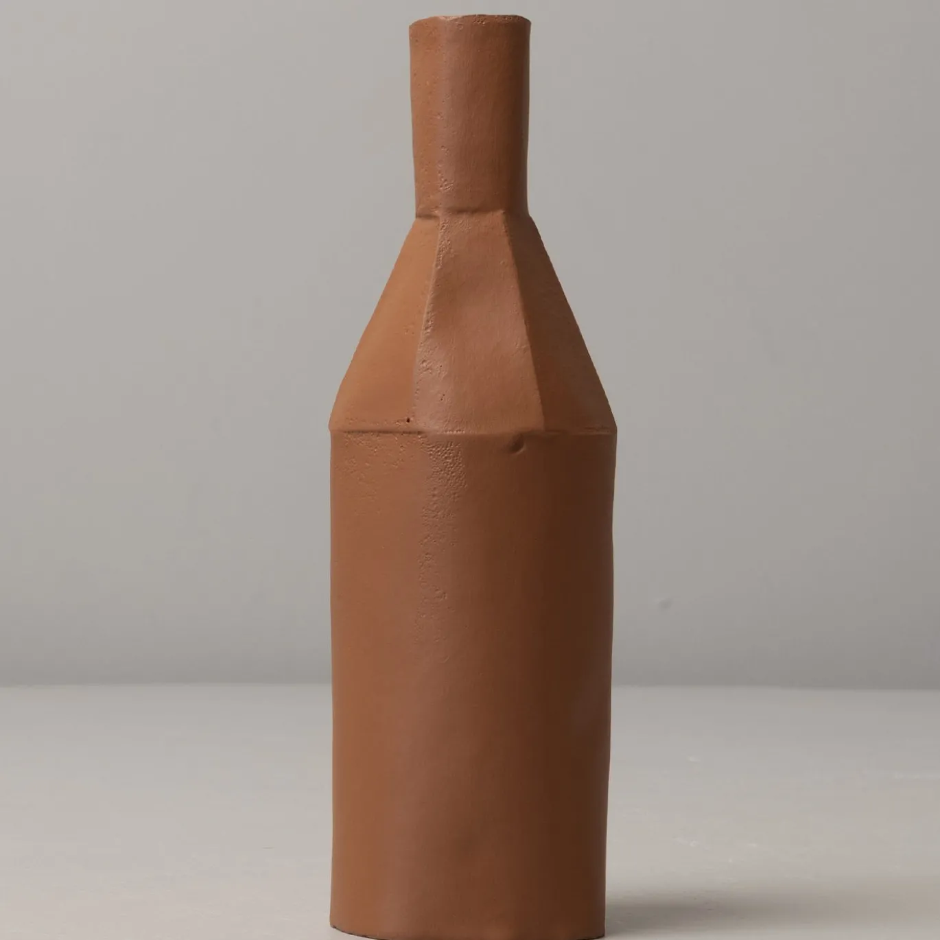 Bottiglia Decorativa Liscio D15/Mattone