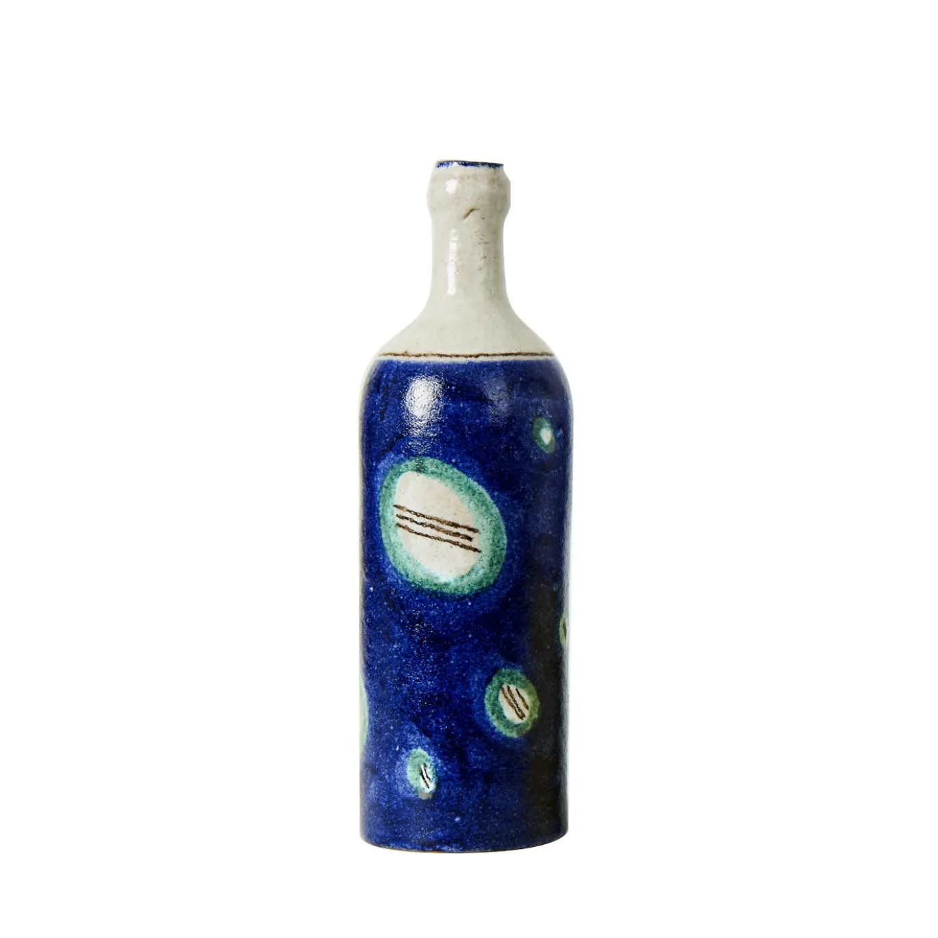 Bottiglia in Ceramica Blu