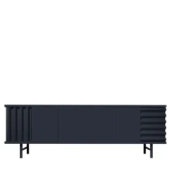 B-SIDE Credenza a 3 ante Abyss Blue