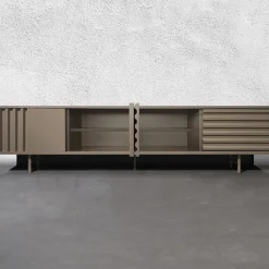 B-SIDE Credenza a 4 ante color beige sabbia