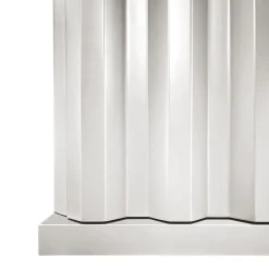 B-Side Credenza a 2 ante in MDF bianco perla