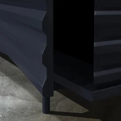 B-Side Credenza a 2 ante in MDF blu profondo