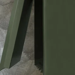 B-Side Credenza a 3 ante in MDF verde rosmarino