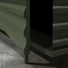 B-SIDE Credenza a 4 ante in MDF verde rosmarino