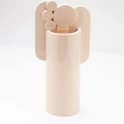 Bubble Family Marble Nebbia Vaso Beige