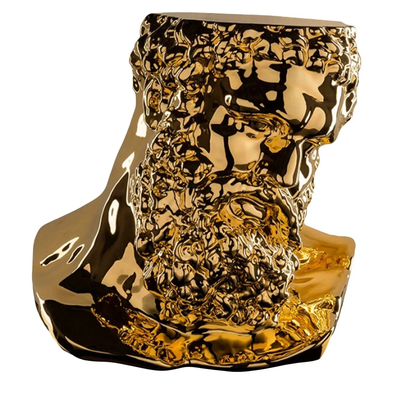 Busto di Ercole in oro 24K