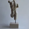 Busto Maschile in Marmo Bianco