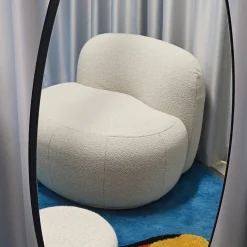 B15Z pearl bouclè armchair