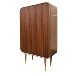 Cabinet Apollo in legno di noce