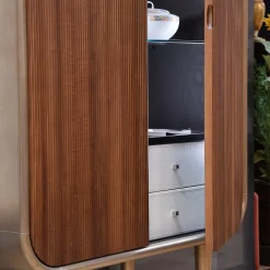 Cabinet Apollo in legno di noce