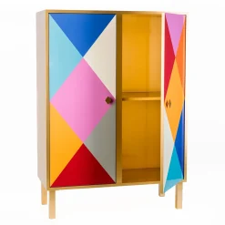 Camicia Corta Armadio policromo