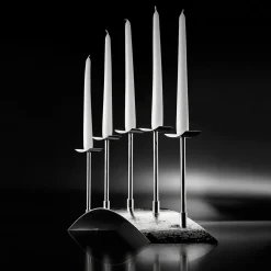 Candelabro d'argento Sighs