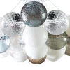 Candelabro in vetro Balloton multicolore con diciannove luci
