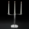 Candelabro Soffio a 3 candele in argento