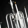 Candelabro trasparente Octopus a 13 bracci