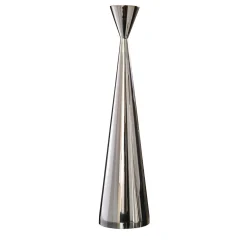 Candeliere alto in ottone