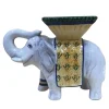 Candeliere Elefante dipinto a mano