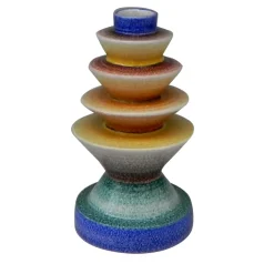 Candeliere in ceramica Venezia Futurista