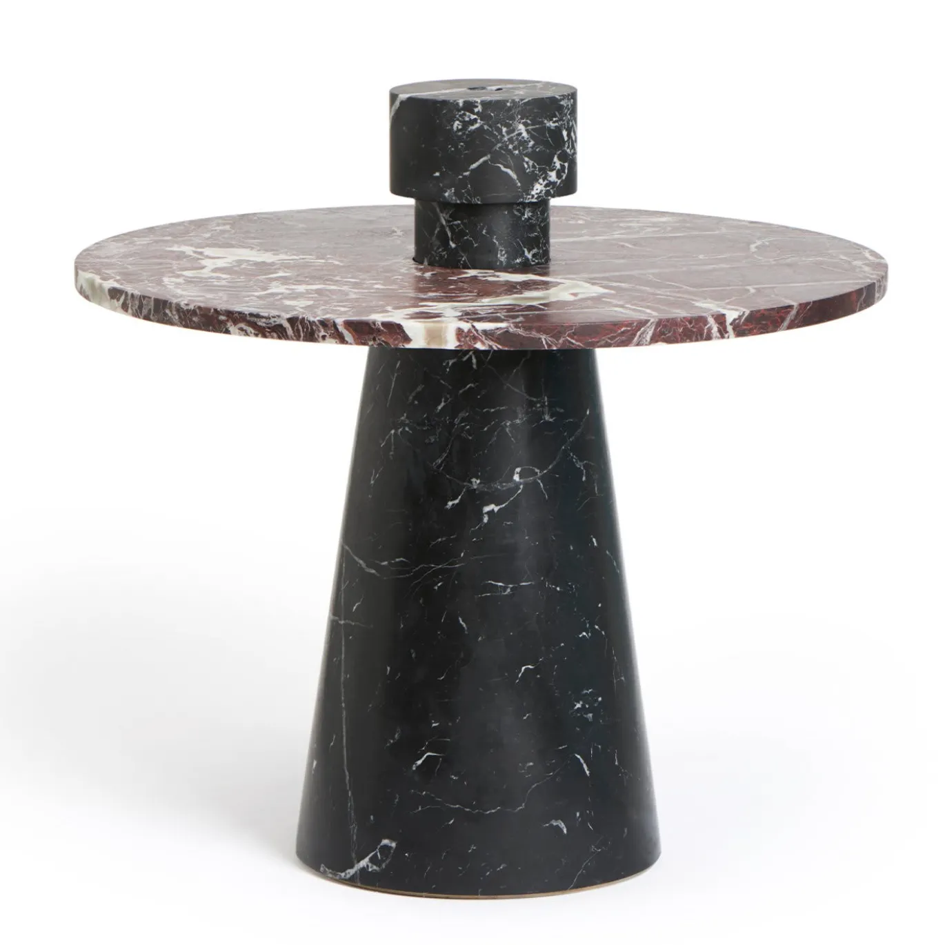 Candeliere Inside Out Black Marquina di Karen Chekerdjian