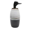Canopo Anatra Vaso bianco e nero #3